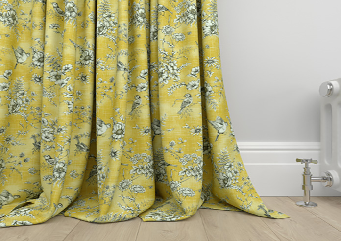 Finch Toile, Buttercup - Made to Measure Curtains - Image 6